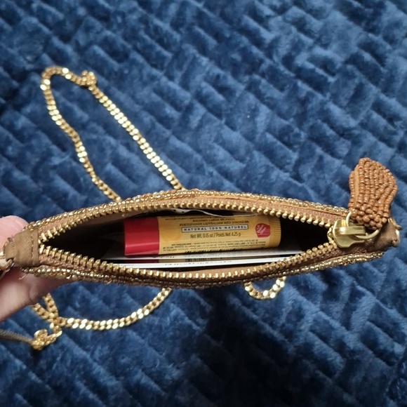 Anthropologie Espresso Martini Beaded Icon Crossbody Bag, New With Tags - Picture 16 of 17